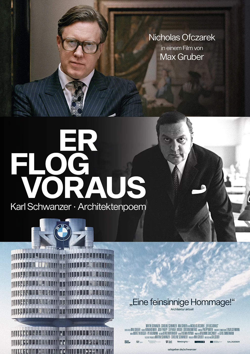 Er flog voraus – Karl Schwanzer I Architektenpoem Er flog voraus – Karl Schwanzer I Architektenpoem